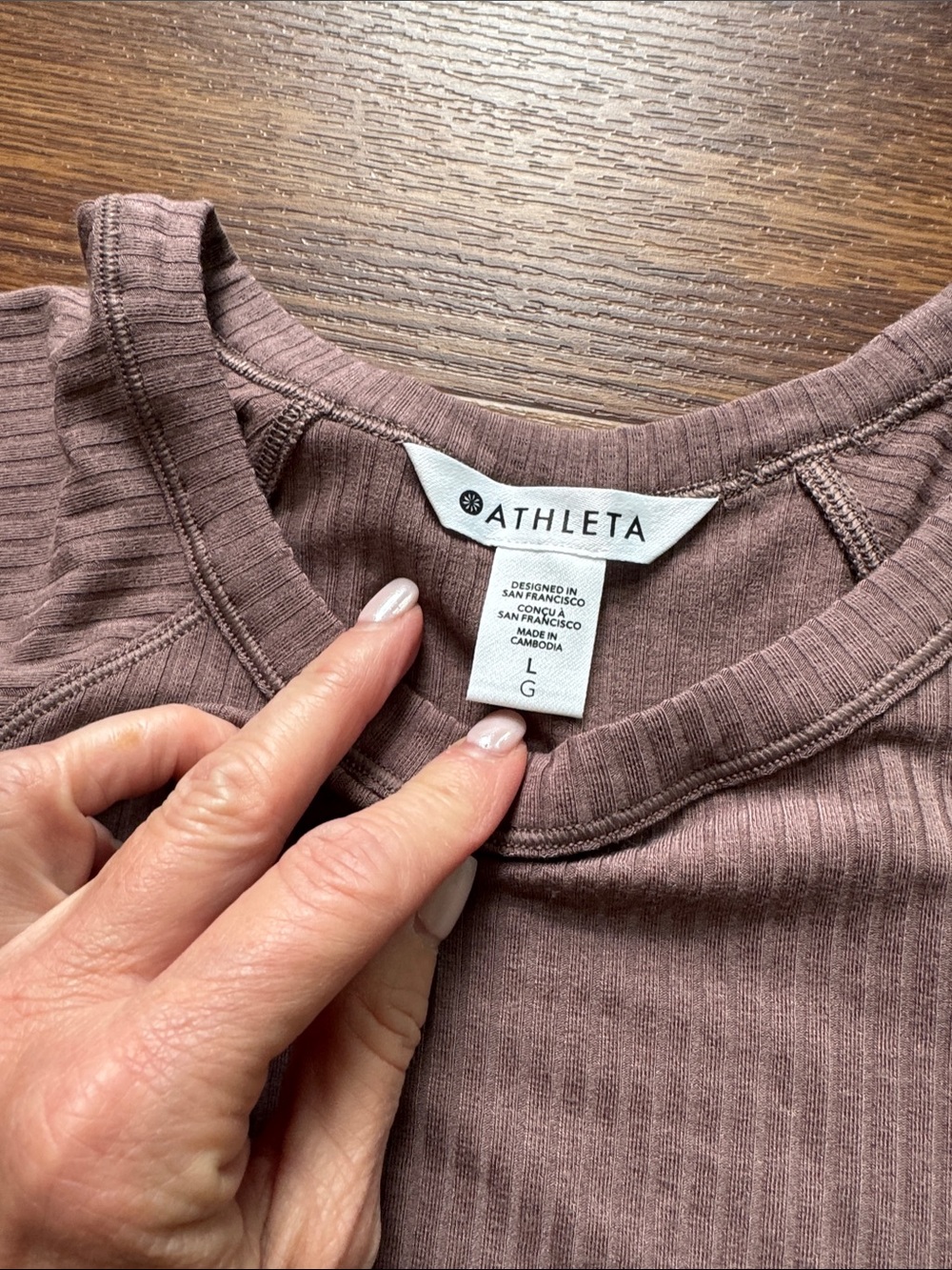 Athleta Perfect Rib Ter - Picture 7 of 8
